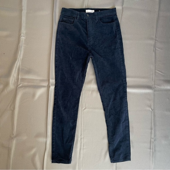 LOFT Women’s Blue Velvety Soft Skinny Fitted High Rise Pant Size 4 27 - Picture 1 of 14